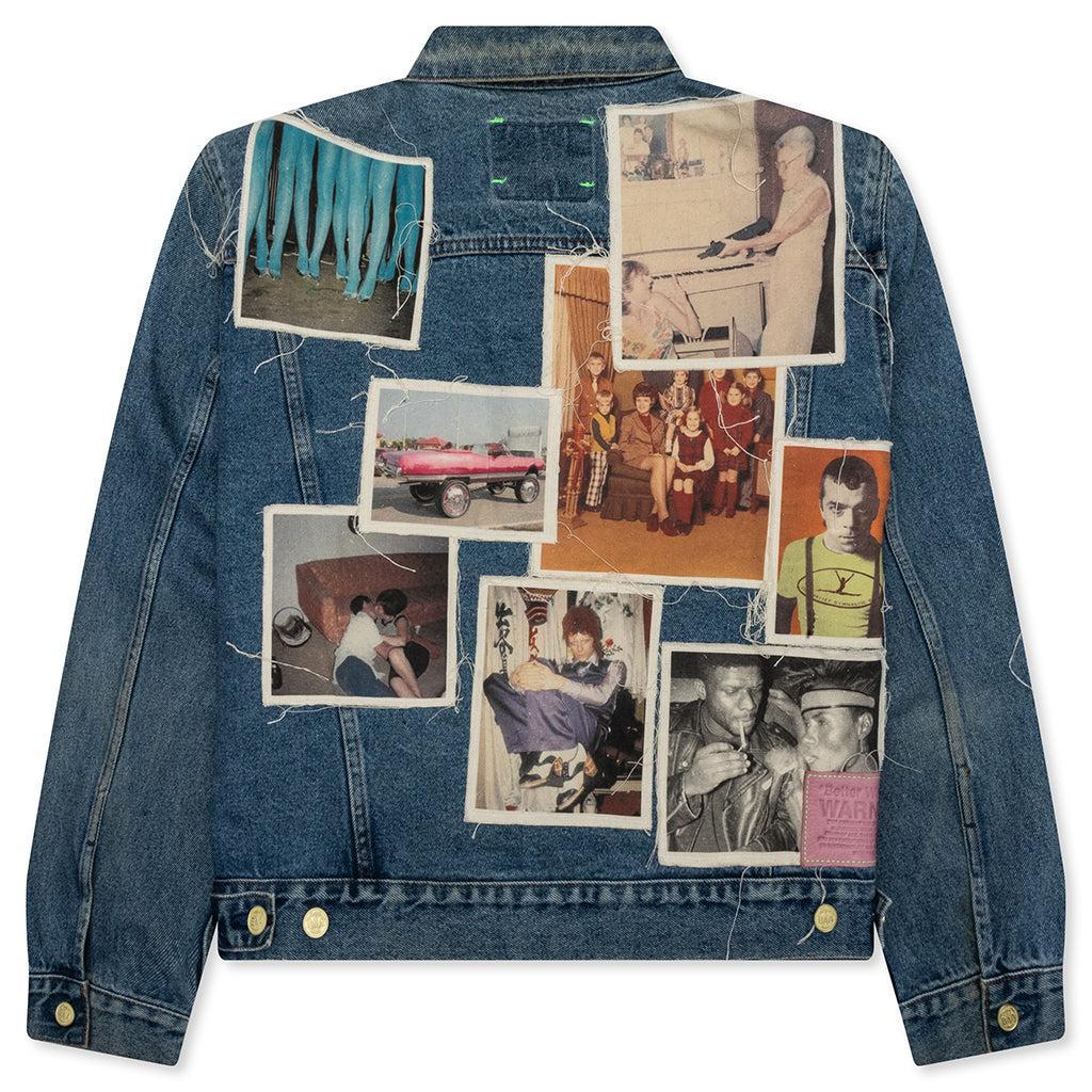 Portrait Denim Jacket - Multi Male Product Image