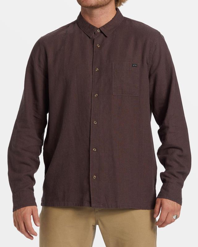 Ricardo Long Sleeve Shirt - Plum Male Product Image