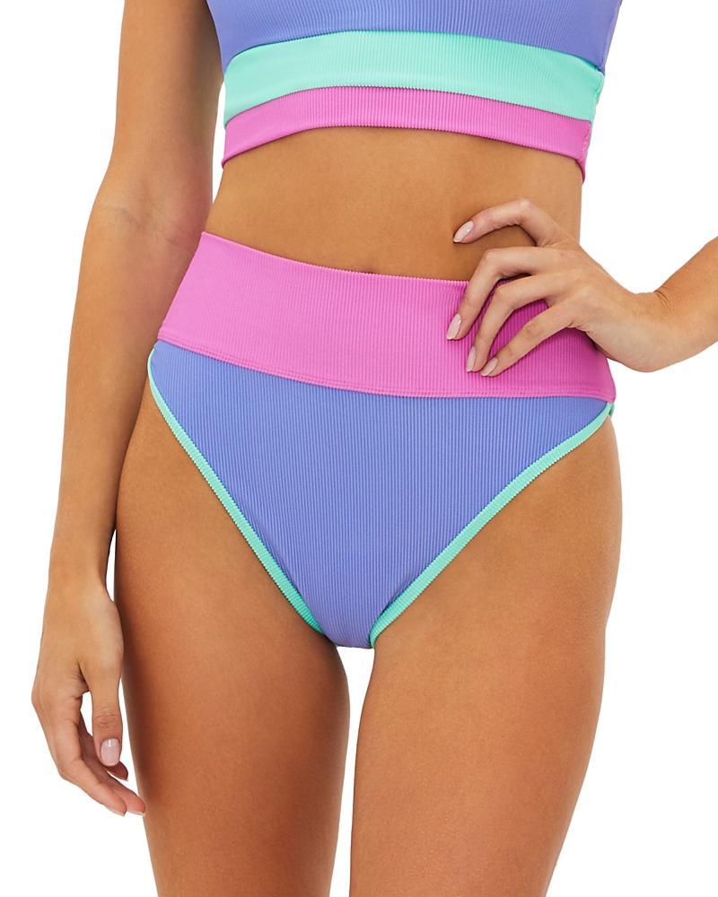 Beach Riot Emmy High Waist Bikini Bottoms Product Image