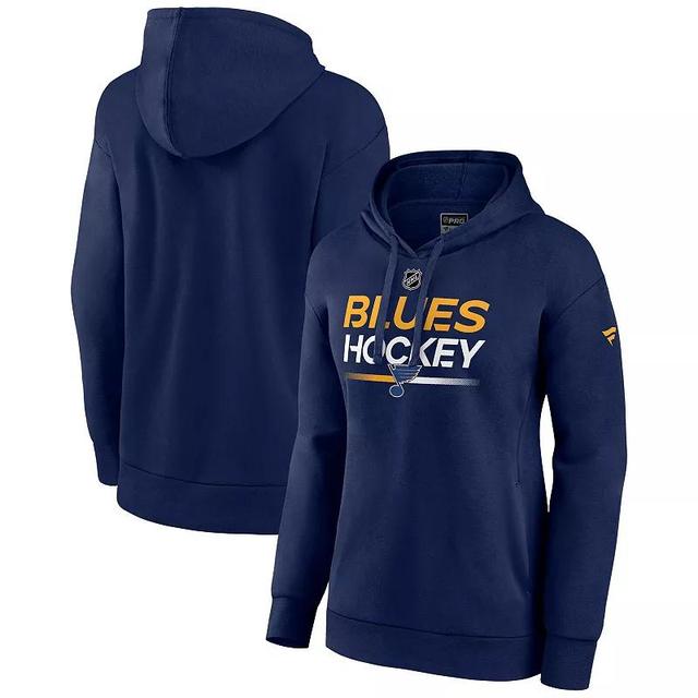 Womens Fanatics Branded St. Louis Blues Authentic Pro Pullover Hoodie Product Image