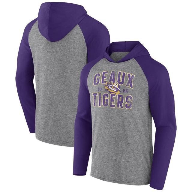 NCAA LSU Tigers Mens Lightweight Hooded Sweatshirt Product Image