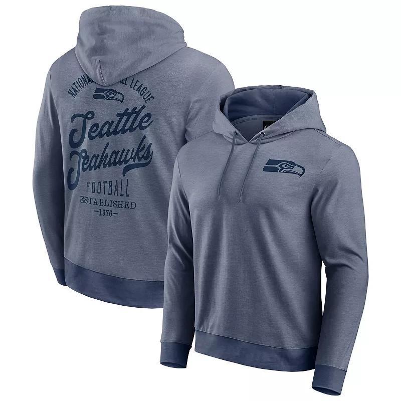 Mens Darius Rucker Collection by Fanatics College Navy Seattle Seahawks Tonal Knit Pullover Hoodie Product Image