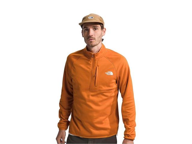 The North Face Canyonlands 1/2 Zip (Desert Rust) Men's Long Sleeve Pullover Product Image