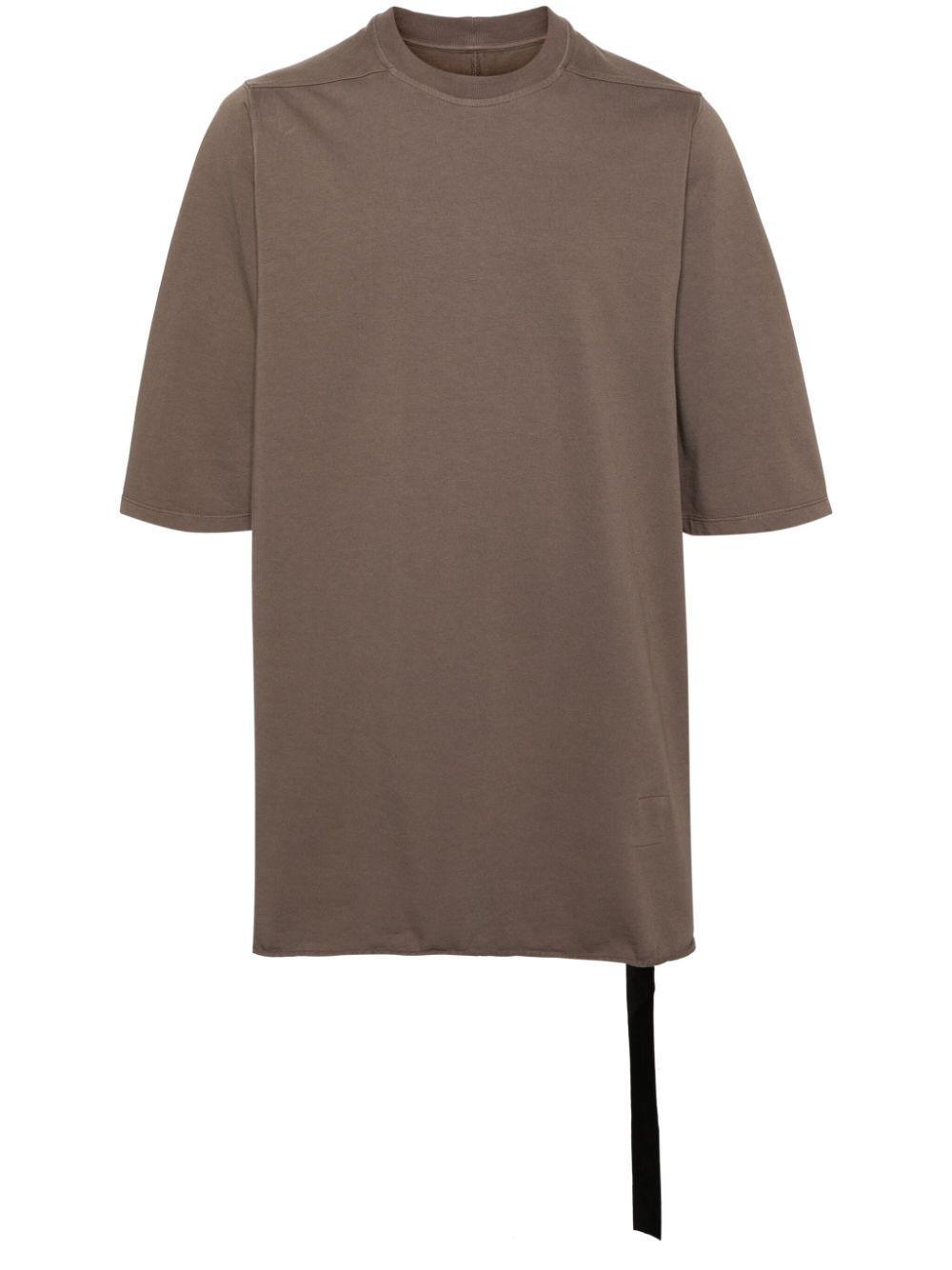 RICK OWENS DRKSHDW Jumbo Ss Cotton T-shirt In Brown Product Image