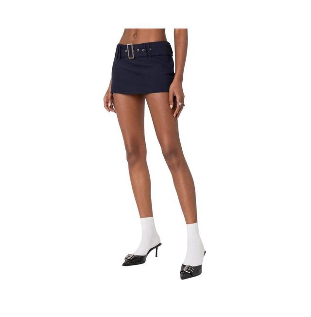 Edikted Womens Duna belted mini skort Product Image