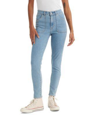 Levis Womens 721 High Rise Slim-Fit Skinny Utility Jeans product image