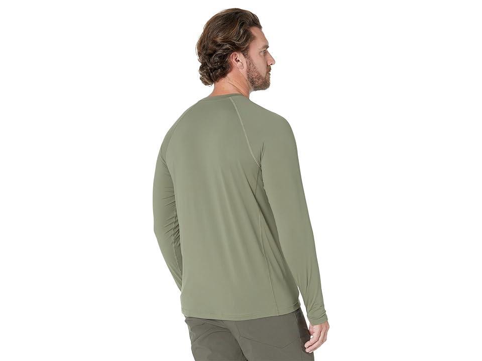 Mountain Hardwear Crater Lake Long Sleeve (Stone ) Men's Clothing Product Image