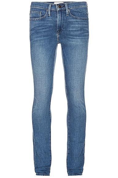 FRAME L'Homme Skinny in Bradbury - Blue. Size 29 (also in 28, 31, 33, 34). Product Image