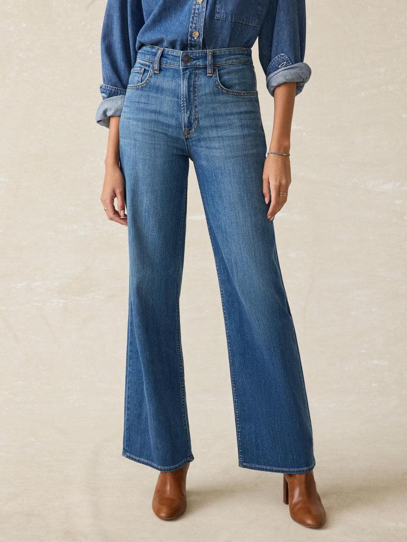 Dream Jean Wide Leg - Indigo Coast Wash Product Image