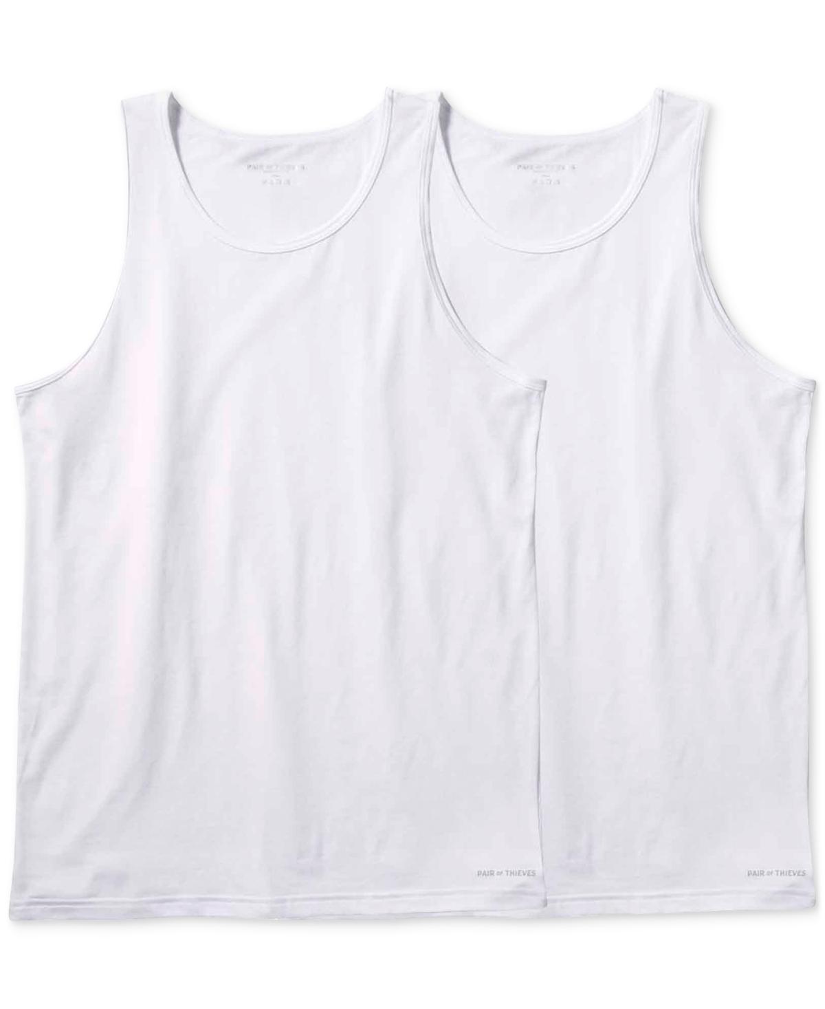 Pair of Thieves Mens Tank Undershirt 2pk - White Product Image