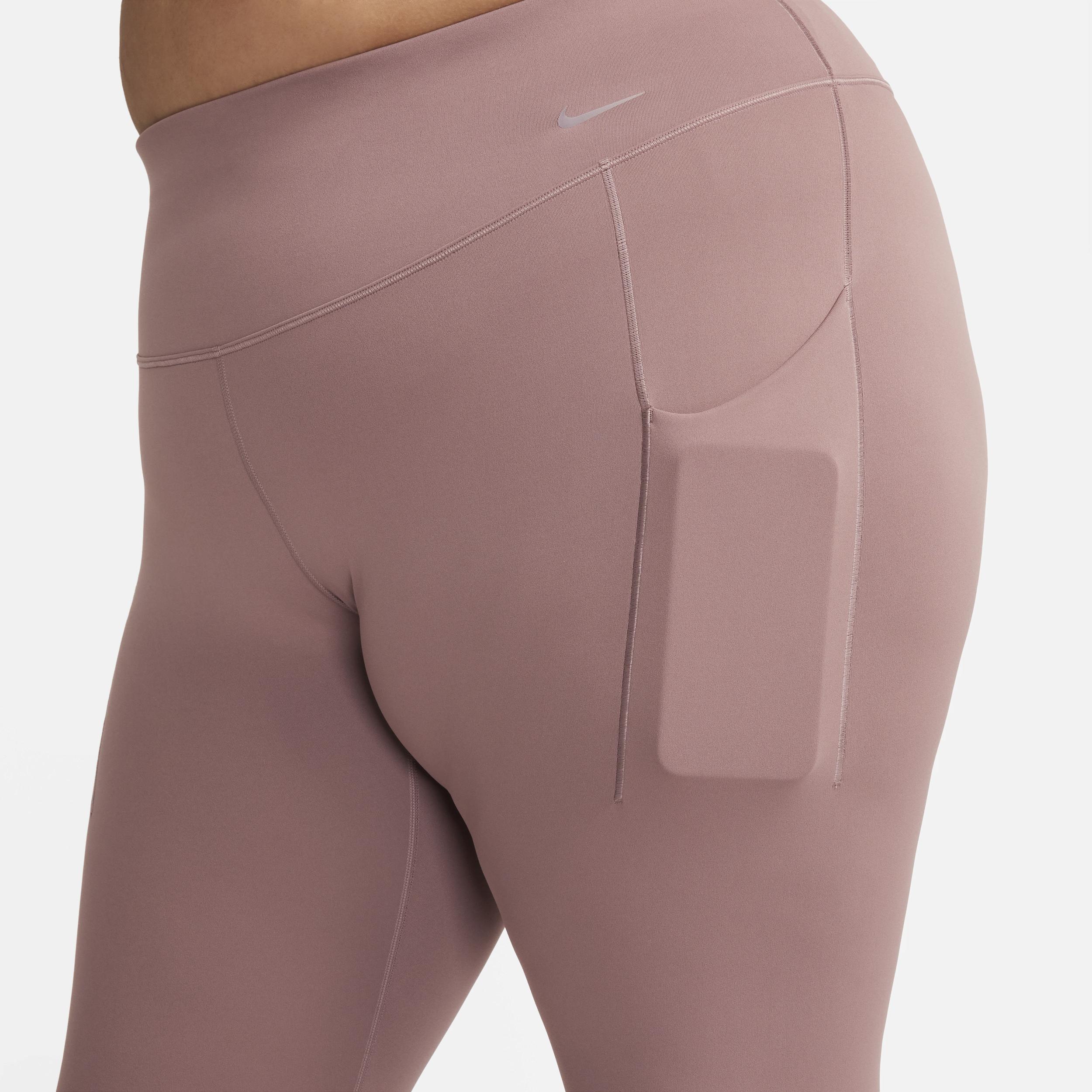 Nike Women's Universa Medium-Support High-Waisted 7/8 Leggings with Pockets (Plus Size) Product Image