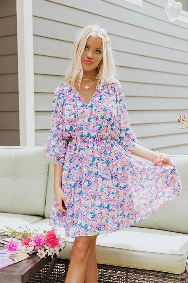 Cover Me In Florals Dress Product Image