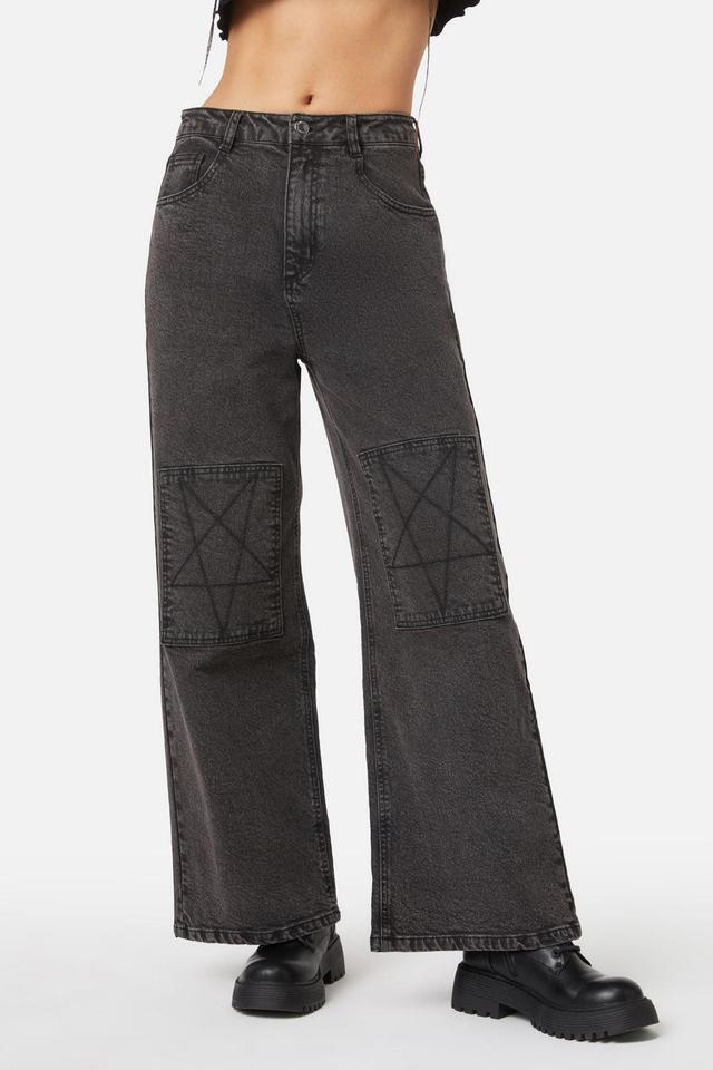 The Astral Wide Leg Jeans Product Image