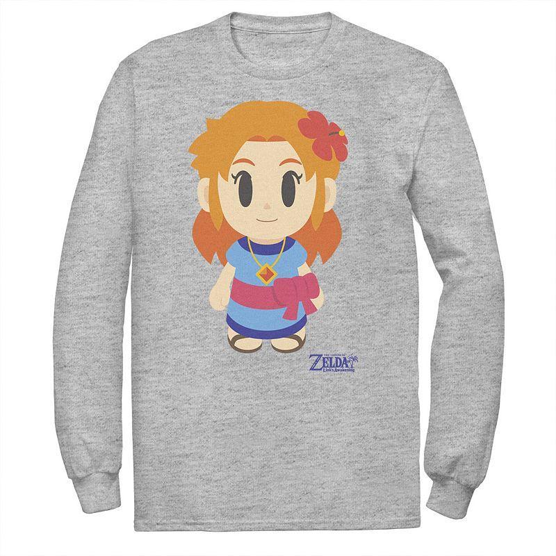 Mens Nintendo Legend Of Zelda Links Awakening Marin Avatar Style Portrait Tee Product Image