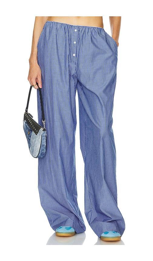 Pinstripe Poplin House Pants Product Image