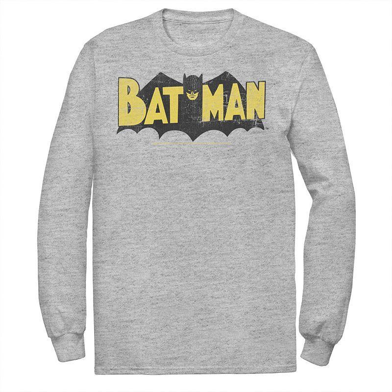 Mens DC Comics Batman Large Block Text Logo Tee Product Image