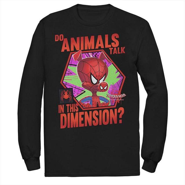 Mens Marvel Spider-Man Spiderverse Animals Talk Tee Product Image