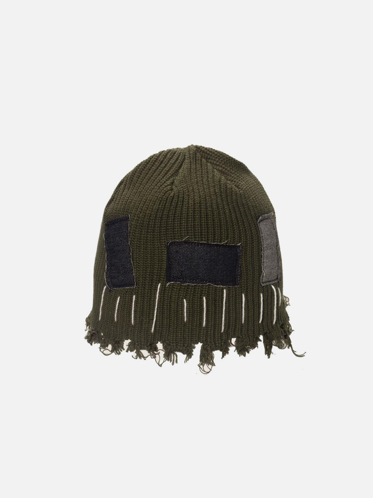 Patch String Fringe Hat Product Image