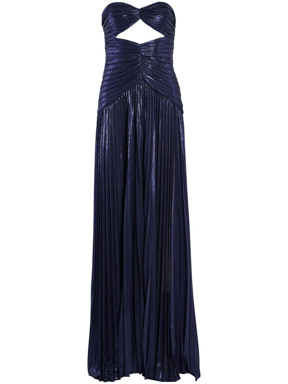 RETROFÉTE Mallory Dress In Blue Product Image