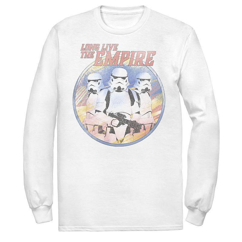 Mens Star Wars The Mandalorian Stormtroppers Long Live The Empire Portrait Tee Product Image