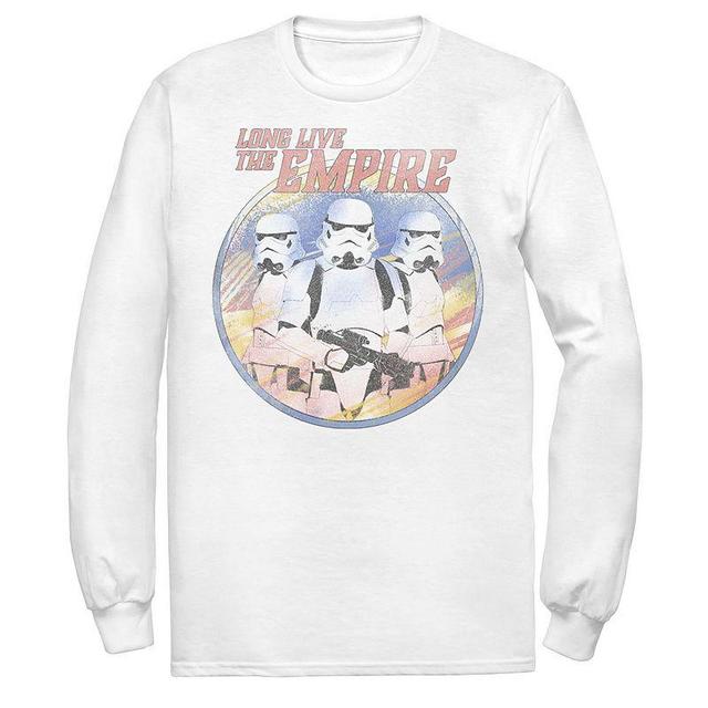 Mens Star Wars The Mandalorian Stormtroppers Long Live The Empire Portrait Tee Product Image