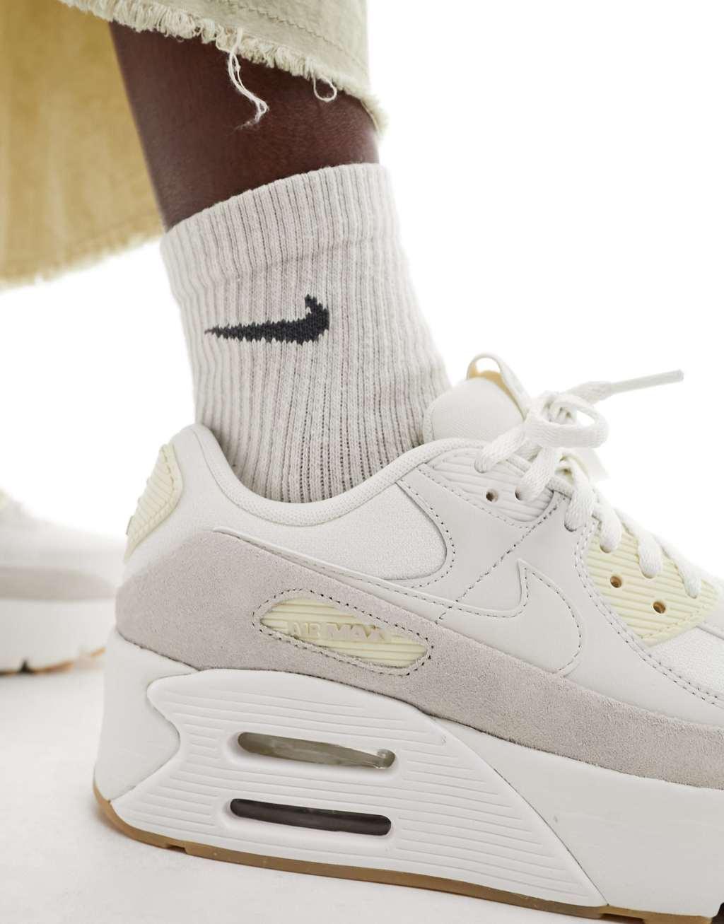 Nike Air Max 90 LV8 sneakers in orewood brown Product Image