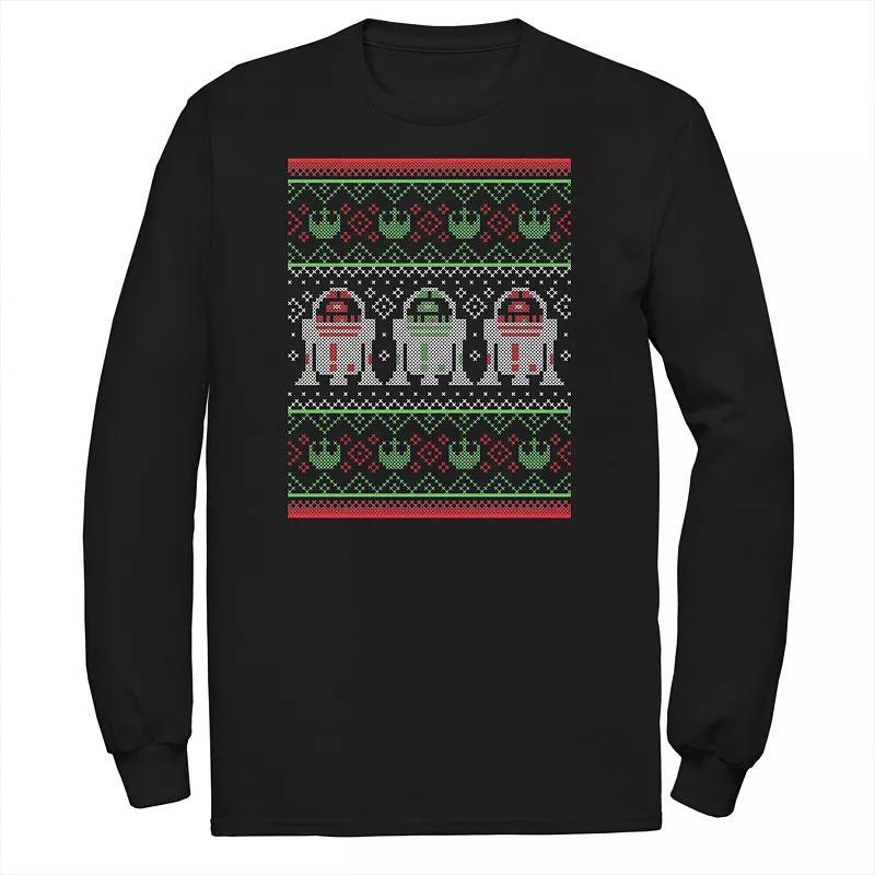 Mens Star Wars R2-D2 Ugly Christmas Sweater Rebel Tee Product Image