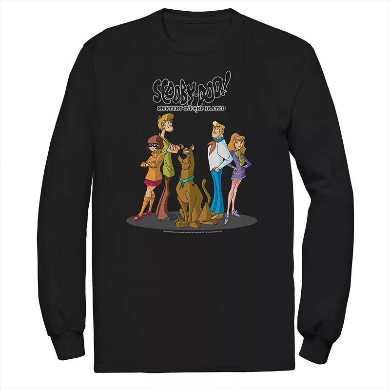 Big & Tall Scooby-Doo Mystery Incorporated Mystery Gang Portrait Long Sleeve Graphic Tee, Mens Product Image