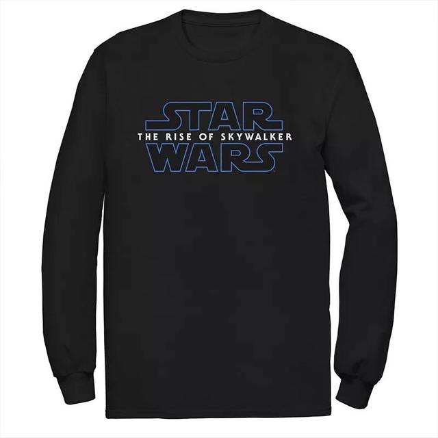 Mens Star Wars Kanji Title Card Tee Blue Product Image