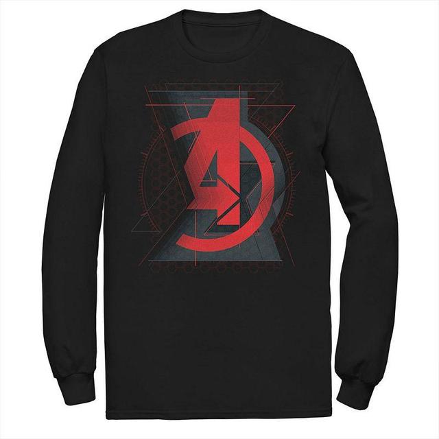 Mens Marvel Widow Avengers Logo Fill Tee Product Image