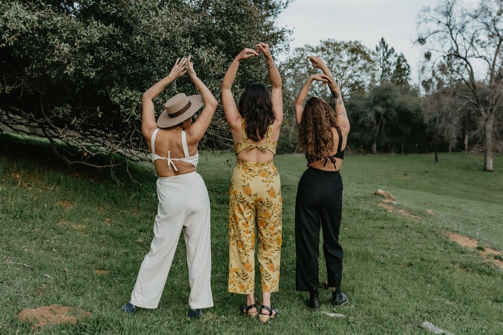 Liberty Jumpsuit in Mustard Marigold Product Image