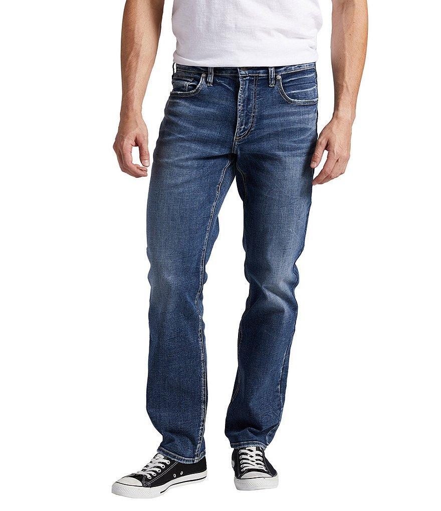 Silver Jeans Co. Eddie Athletic Fit Tapered Leg Jeans Product Image