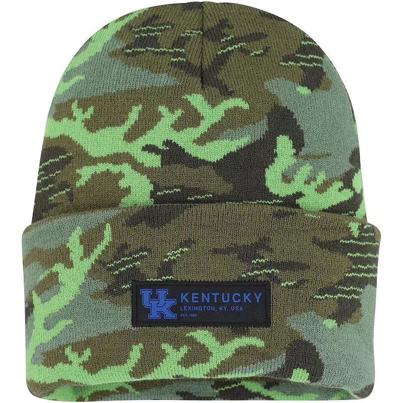 Mens Nike Camo Kentucky Wildcats Veterans Day Cuffed Knit Hat Product Image