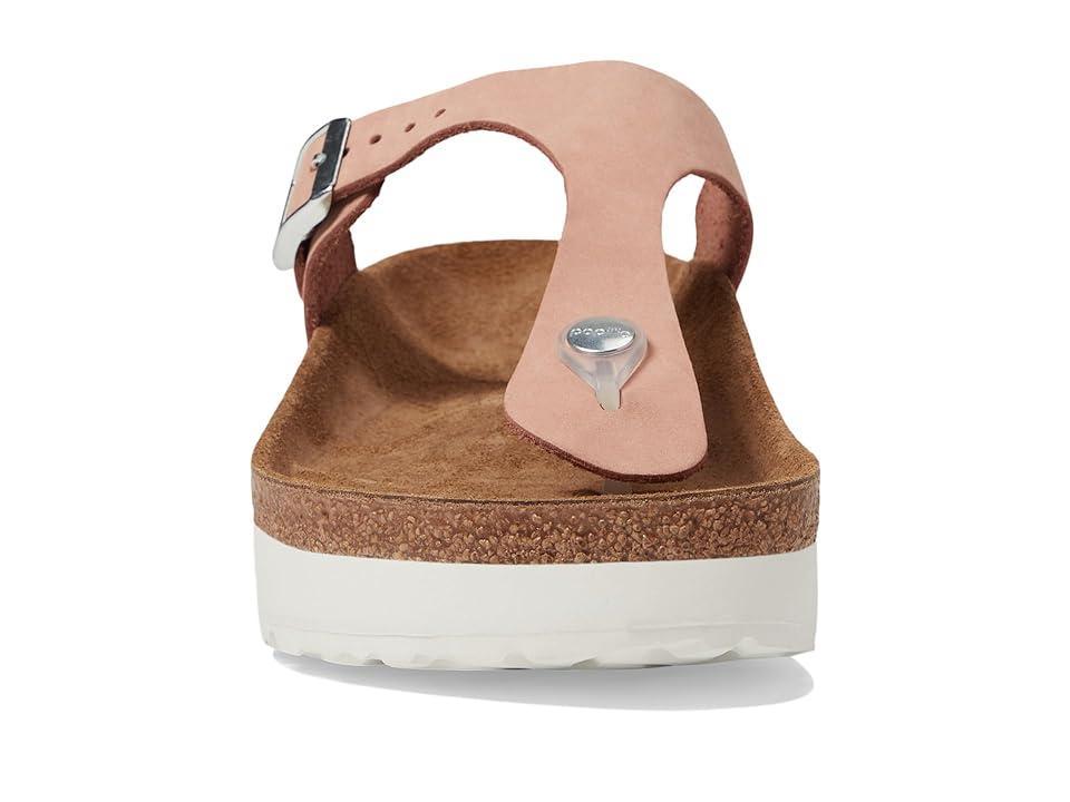 Birkenstock Papillio by Birkenstock Gizeh Platform Sandal - Nubuck (Soft ) Women's Shoes Product Image