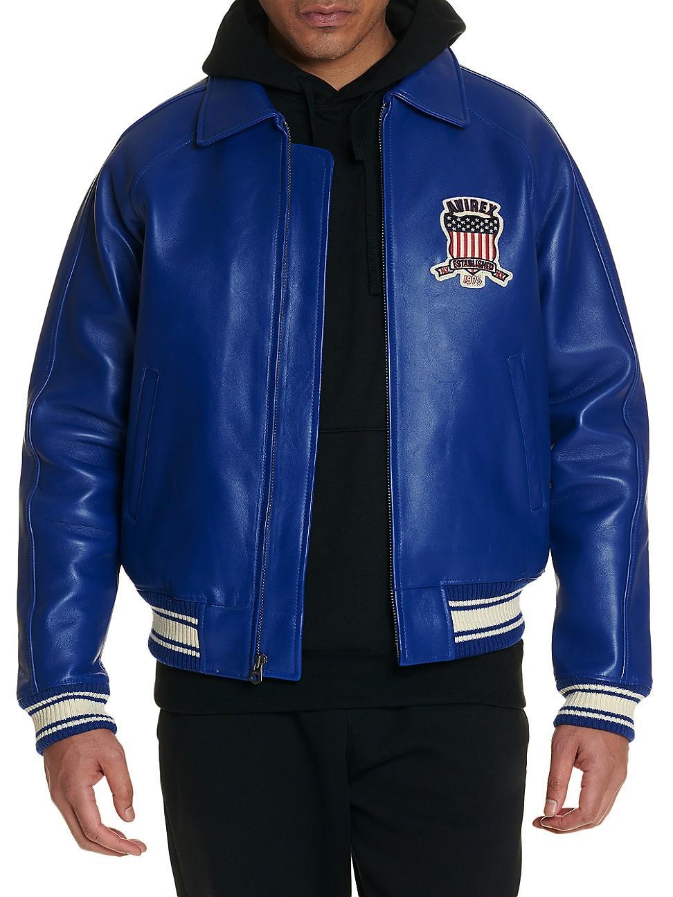 Mens Icon Leather Jacket Product Image