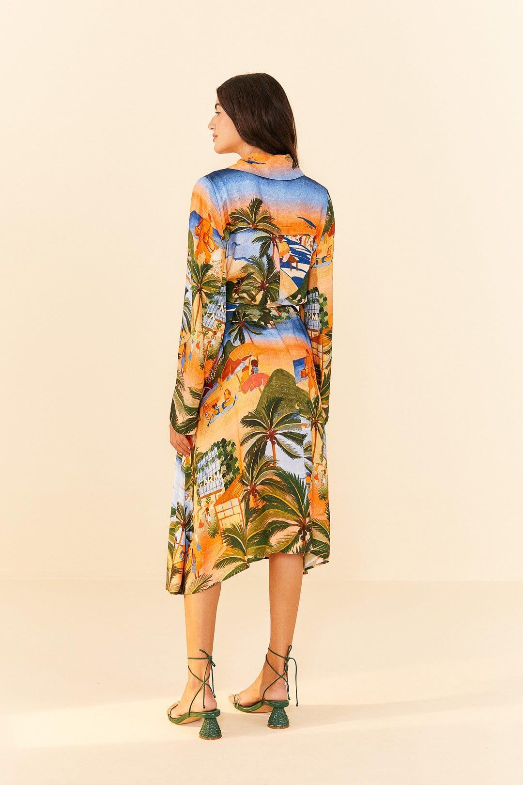 Carioca Lenzing™ Ecovero™ Viscose Midi Dress Product Image