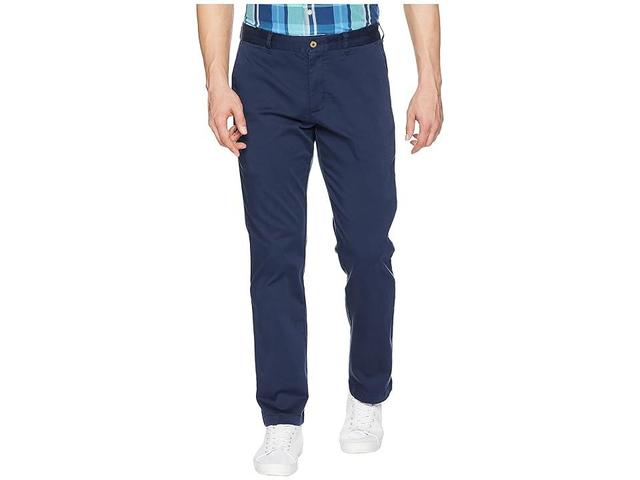 Tommy Bahama Boracay Flat Front Chino Pant (Martime) Men's Casual Pants Product Image