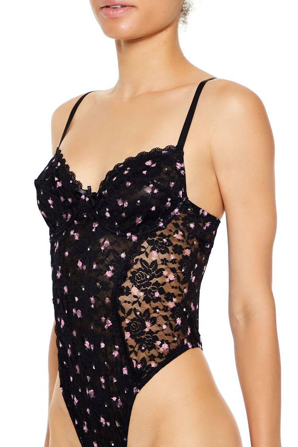 Floral Lace Lingerie Bodysuit | Forever 21 Product Image