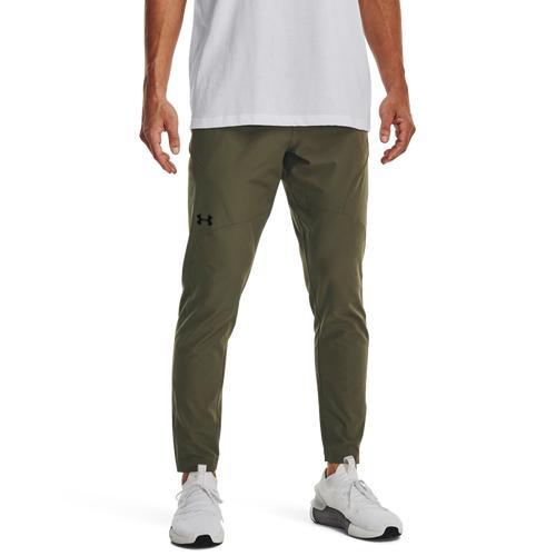 Under Armour Mens Unstoppable Tapered Pants - Marine Od Green/Black Product Image