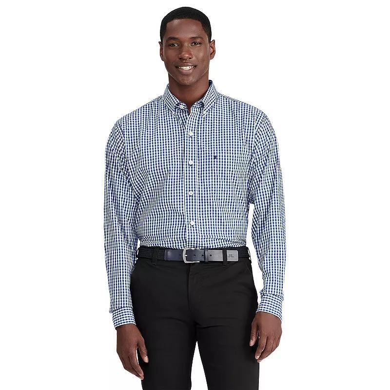 Mens IZOD Classic Plaid Button-Down Shirt Product Image