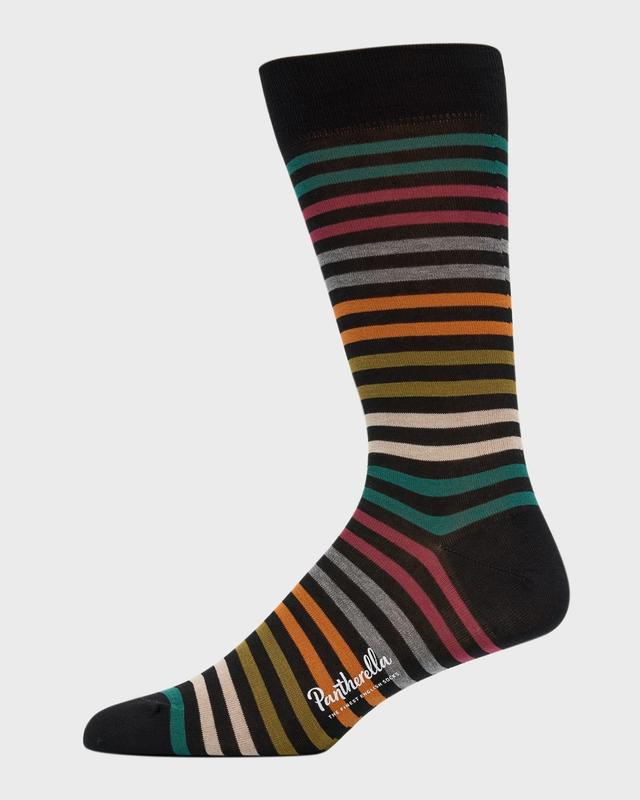 Mens Kilburn Striped Mid-Calf Socks Product Image