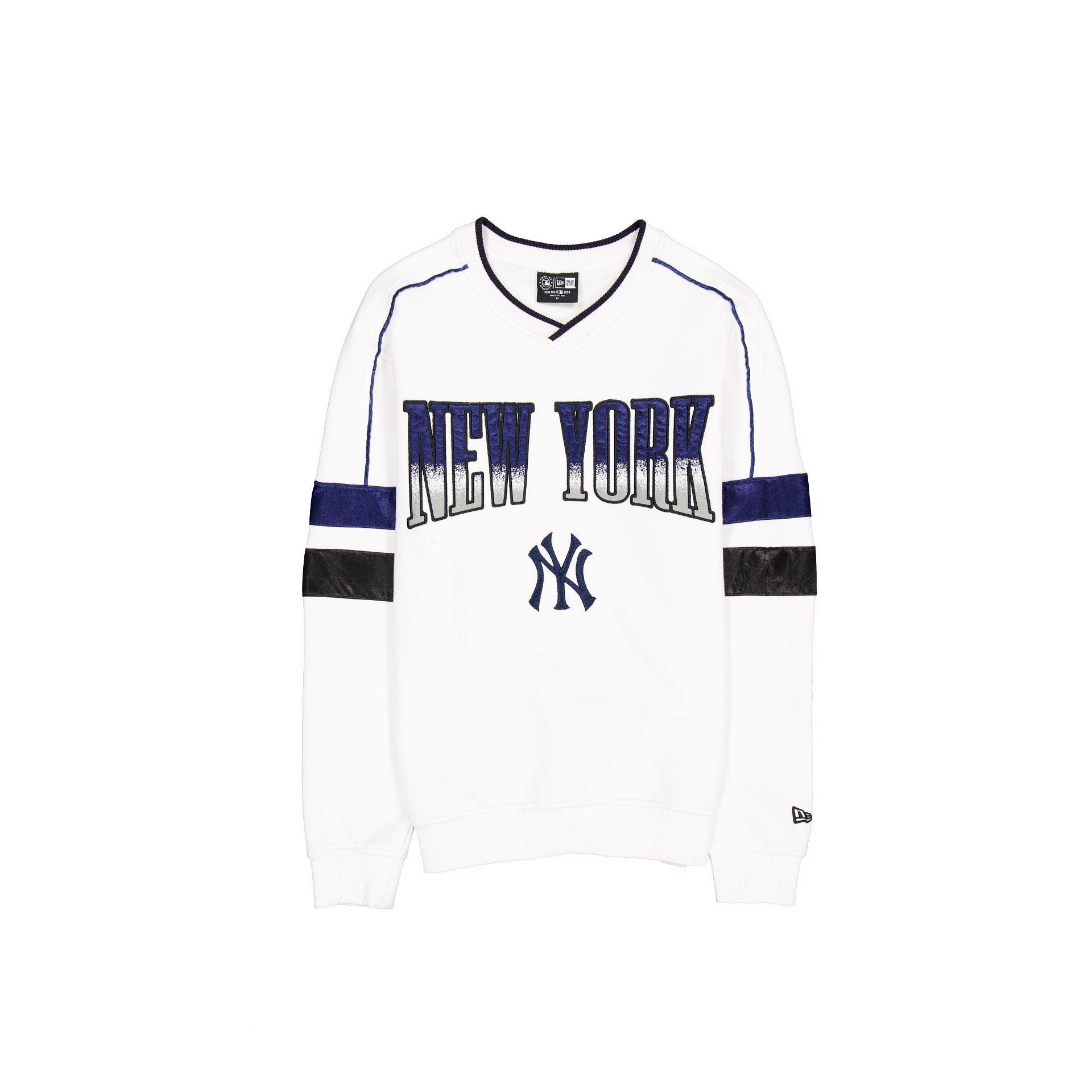 New York Yankees Sport Classics White Crewneck Male Product Image