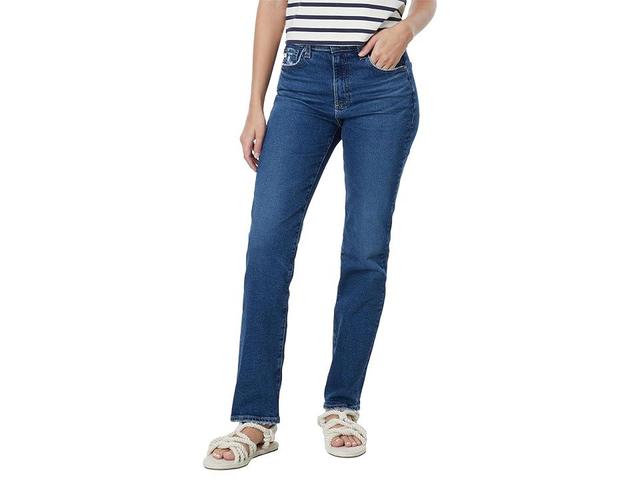 AG Jeans Saige High-Waist Straight Leg Jeans in 9 Years Elmhurst (9 Years Elmhurst) Women's Jeans Product Image