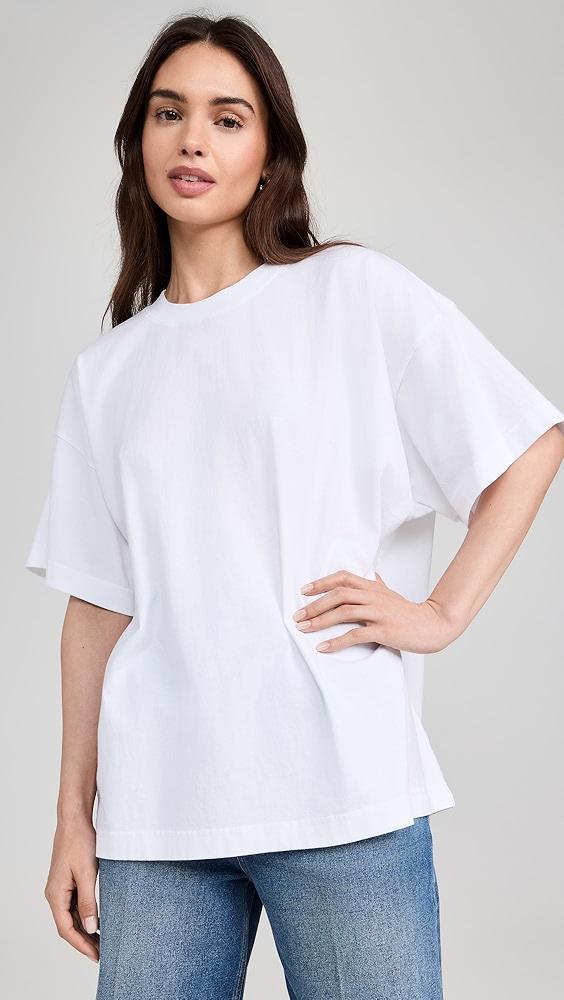 La Ligne Solid Super Oversize Short Sleeve Tee | Shopbop Product Image