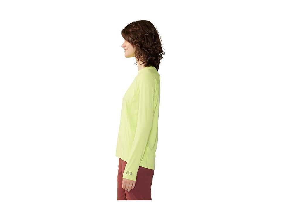 Mountain Hardwear Crater Lake Long Sleeve (Light Sun) Women's Clothing Product Image