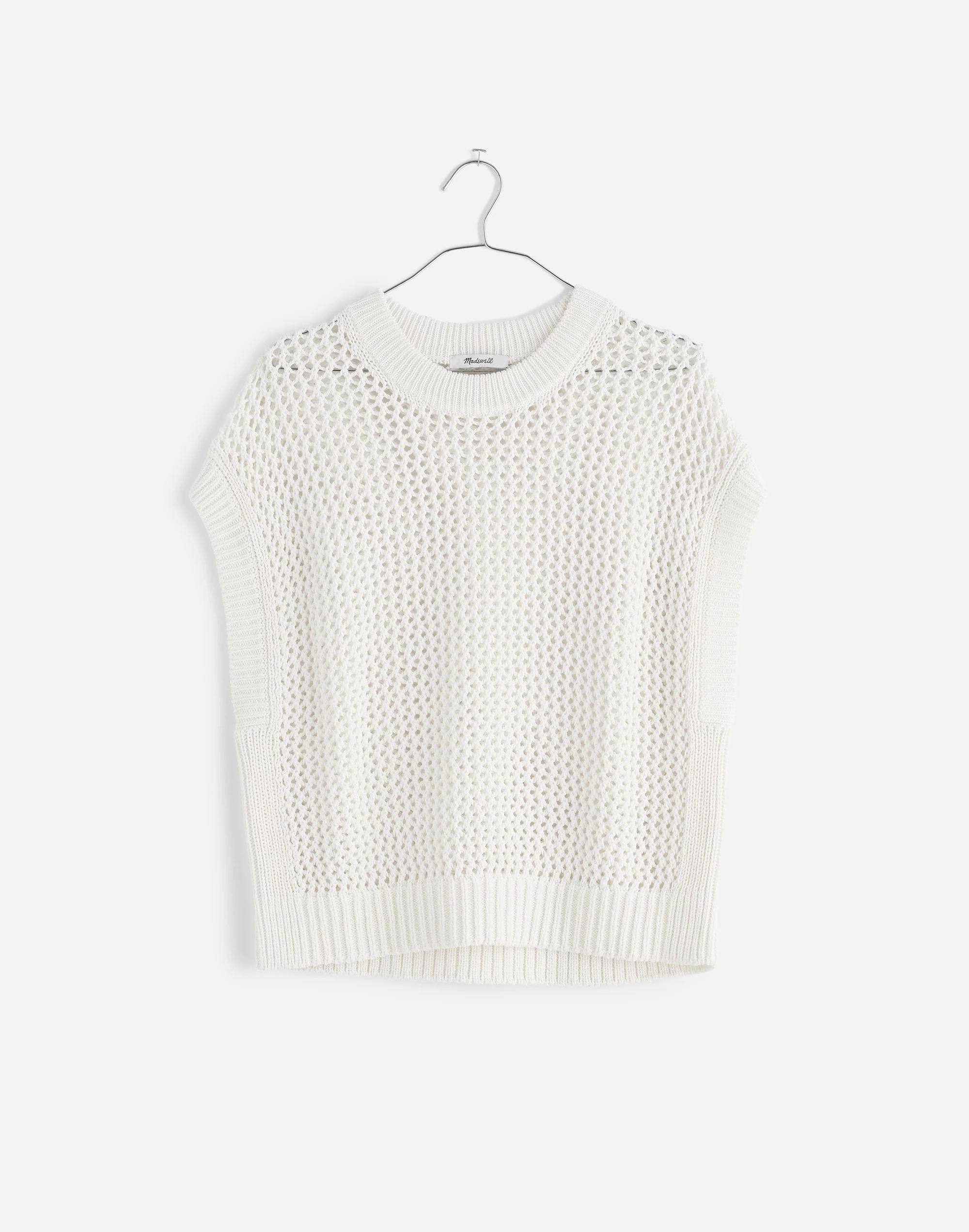 Open-Stitch Sweater Tee Product Image