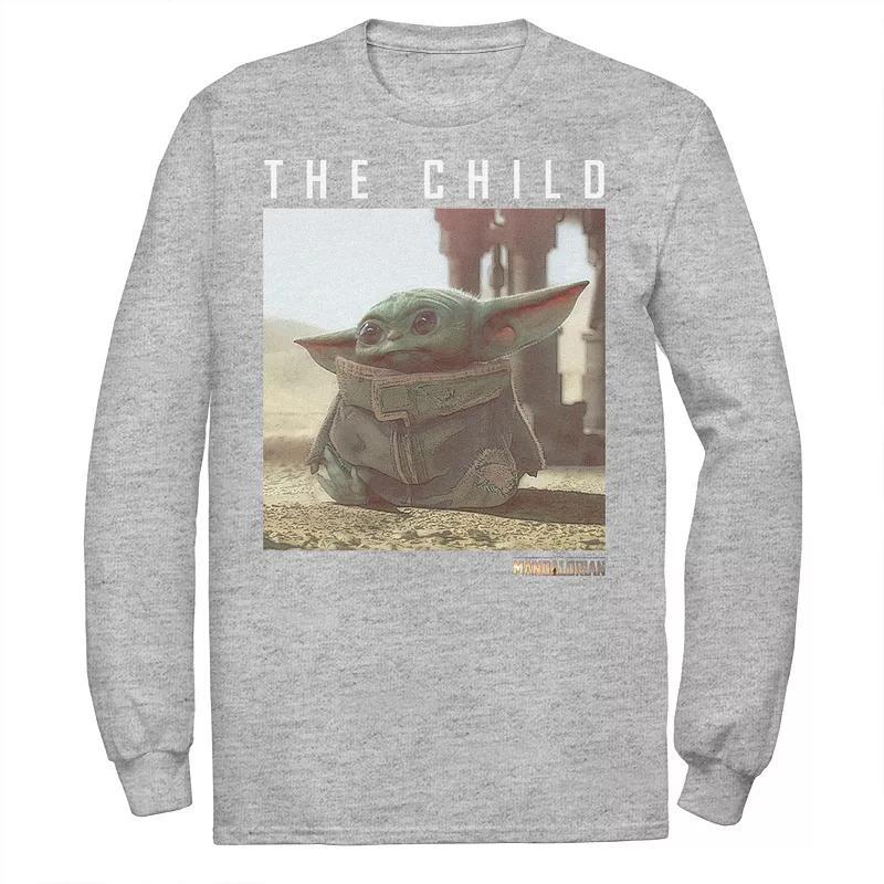 Mens Star Wars The Mandalorian The Child aka Baby Yoda Photo Tee Product Image