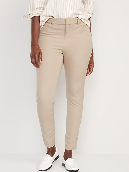 High-Waisted Pixie Skinny Pants Product Image