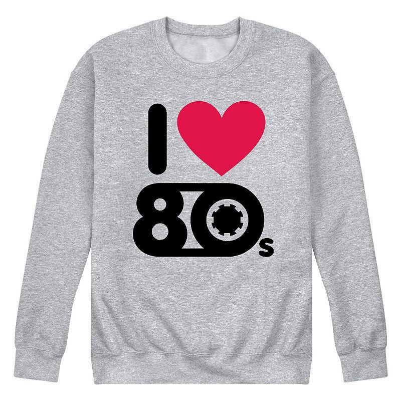 Mens I Heart The 80s Sweatshirt Product Image