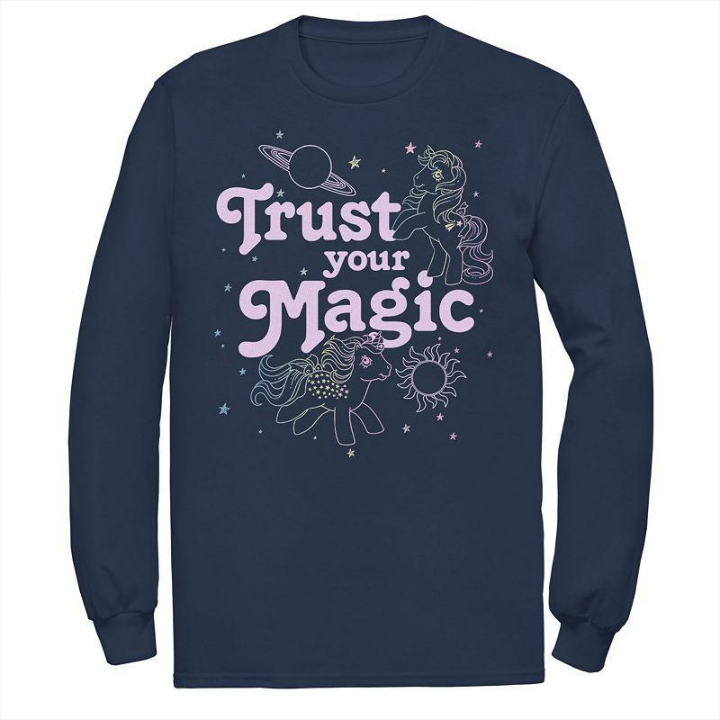 Mens My Little Pony Trust Your Magic Tee Blue Product Image